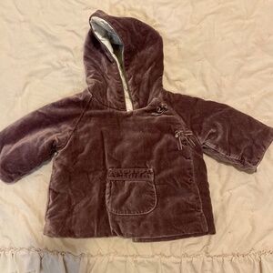 Janie and Jack Purple Velvet Jacket